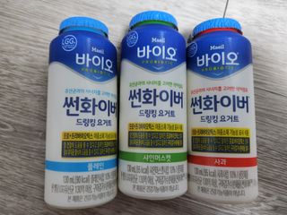 LIVE 매일바이오 썬화이버 드링킹 요거트 — 5점을 준 리뷰어가 2022년 8월 올린 사용 사진