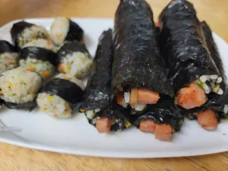 해풀잎 누구나 김밥*1ea [(혼합야채 35g *1ea,  김밥김 (5g, 5ea),  양념간장 (6g, 5ea), 참기름(5g, 2ea)] — 5점을 준 리뷰어가 2022년 7월 올린 사용 사진