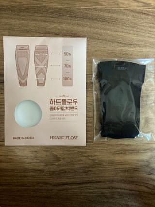 하트플로우 종아리 압박 밴드 스타킹 — 4.5점을 준 리뷰어가 2022년 8월 올린 사용 사진