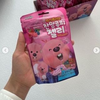 [팔도] 잔망루피젤리 믹스베리맛 42g 8개 — 4점을 준 리뷰어가 2022년 1월 올린 사용 사진