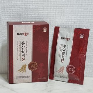 힘내라김홍삼 홍삼활력진 50ml x 5포 — 5점을 준 리뷰어가 2021년 5월 올린 사용 사진