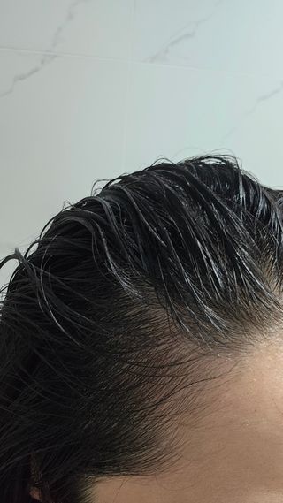 닥터시드 티트리 앤 라임 비건 지성케어 쿨 탈모 캡슐 트리트먼트 두피 팩 — 5점을 준 리뷰어가 2024년 6월 올린 사용 사진