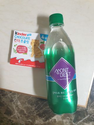 몽베스트 Montbest with Sparkling water Plain 20병 — 5점을 준 리뷰어가 2022년 10월 올린 사용 사진