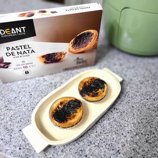 디앙뜨 포르투갈 에그타르트 오리지널 맛+패션후르츠+초콜릿타르트 맛 중 택1 — 5점을 준 리뷰어가 2021년 8월 올린 사용 사진