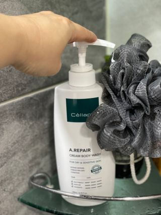 셀라피 에이리페어 크림 바디 워시 2세대 500ml — 5점을 준 리뷰어가 2021년 1월 올린 사용 사진
