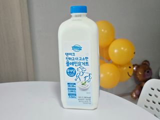 프리_[덴마크] 진하고 더 고소한 플레인 요거트 1.8L — 4.5점을 준 리뷰어가 2025년 8월 올린 사용 사진
