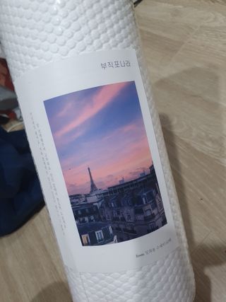 부직포나라 중금속유해물질ZERO 뜯어쓰는 주방 일회용수세미 60매 2매 — 5점을 준 리뷰어가 2022년 11월 올린 사용 사진