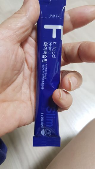 똥기사의 케이푸드 화이버슬림 — 5점을 준 리뷰어가 2020년 12월 올린 사용 사진