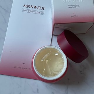 SOONWITH 바이오 수퍼 아쿠아 하이드로 젤 크림 — 5점을 준 리뷰어가 2021년 3월 올린 사용 사진
