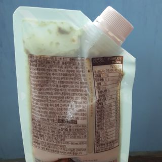 아므_이너뷰티 라이트 앤 딜라이트 밀 민트 초코 — 3.5점을 준 리뷰어가 2021년 8월 올린 사용 사진
