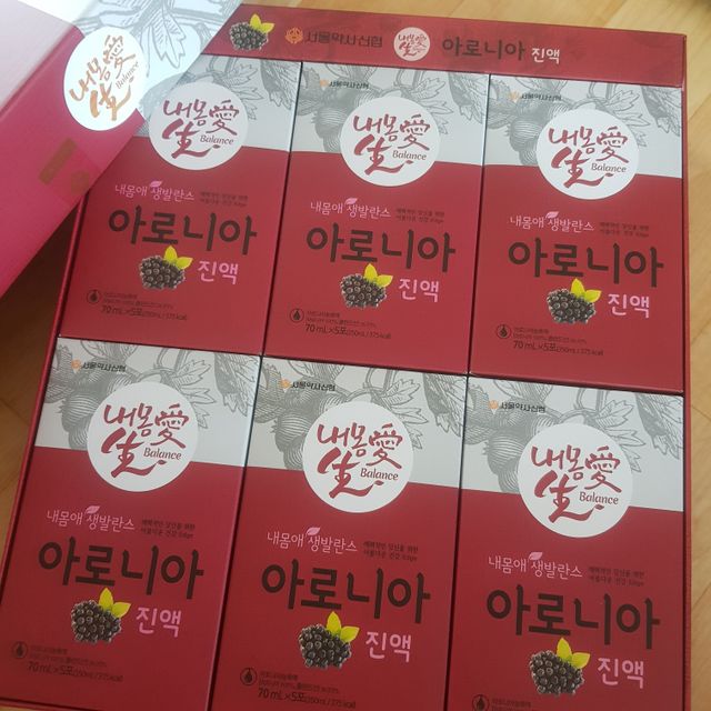 서울약사신협_내몸애생발란스아로니아_70ml x 30포 리뷰 사진