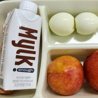 이너프 뮐크 초콜릿맛 — 3점을 준 리뷰어가 2022년 9월 올린 사용 사진