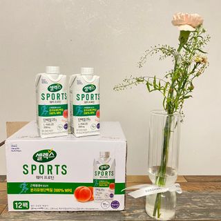셀렉스스포츠 셀렉스 스포츠 웨이 프로틴 복숭아_ 330ml x 12팩 — 3점을 준 리뷰어가 2021년 7월 올린 사용 사진