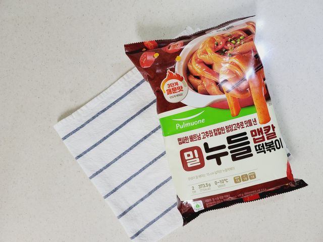 [풀무원] 밀 누들 맵칼떡볶이 2팩 묶음 리뷰 사진