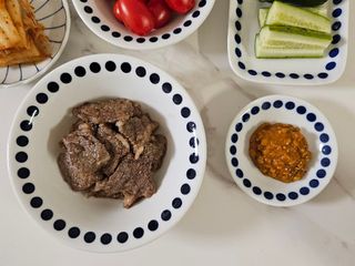 *구매평/프레시지 경복궁 꽃갈비살 구이 300g — 5점을 준 리뷰어가 2025년 10월 올린 사용 사진