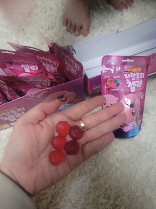 [팔도] 잔망루피젤리 믹스베리맛 42g 8개 — 5점을 준 리뷰어가 2022년 2월 올린 사용 사진