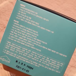 [심폐소생소] 오늘의마스크 KF-AD 비말차단 황사 여름용 마스크 — 5점을 준 리뷰어가 2021년 9월 올린 사용 사진