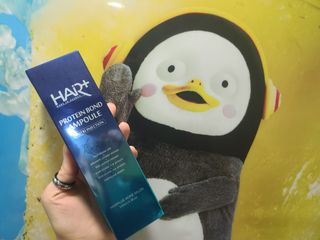 헤어플러스 단백질탈모샴푸 500ml+단백질본드앰플 145ml — 5점을 준 리뷰어가 2021년 4월 올린 사용 사진