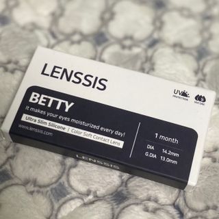 렌시스 LENSSIS [ 렌시스 ] 품절대란템 , 데일리로 쓰기 좋은 ＃베티 시리즈 1개월용 ｜ 5컬러 중 택1 ｜ — 5점을 준 리뷰어가 2021년 4월 올린 사용 사진