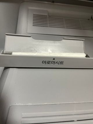 [이즈라이프코스메틱] 퍼퓸 드라이어 시트 히노끼향  or 블랑향 2중 택1 30매 — 5점을 준 리뷰어가 2021년 6월 올린 사용 사진