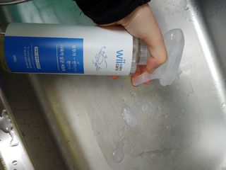 위케어 천연 주방세세, 에어프라이어세제, 다목적세정제, 발포텀블러세정제 — 5점을 준 리뷰어가 2021년 2월 올린 사용 사진