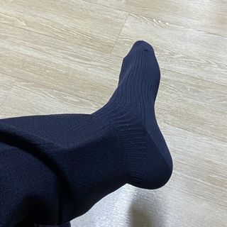 [사이즈가 있는 양말 필로이] 남/여 골지 발목 양말 4족 세트 남【S, M, L, XL】여【S, M, L】_컬러 랜덤 — 4점을 준 리뷰어가 2022년 6월 올린 사용 사진