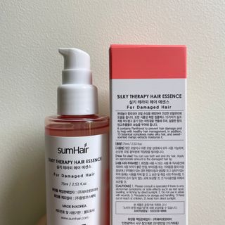 썸헤어 / SUMHAIR 썸헤어 실키 테라피 헤어 에센스 — 3점을 준 리뷰어가 2021년 5월 올린 사용 사진
