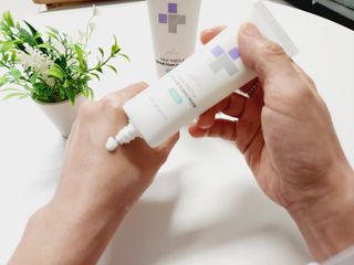 바노바기 코스메틱 바노바기 밀크씨슬 리페어 시카 폼 클렌저 플러스 120ml + 선스크린 플러스 50ml — 5점을 준 리뷰어가 2023년 7월 올린 사용 사진