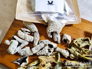 자연을담은모듬부각 — 5점을 준 리뷰어가 2022년 1월 올린 사용 사진