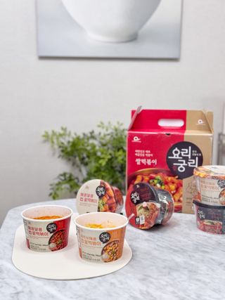 프리 [요리궁리] 타입 B (매콤,치즈,매콤까르보) 꽃떡볶이 6개입 세트 — 5점을 준 리뷰어가 2024년 12월 올린 사용 사진