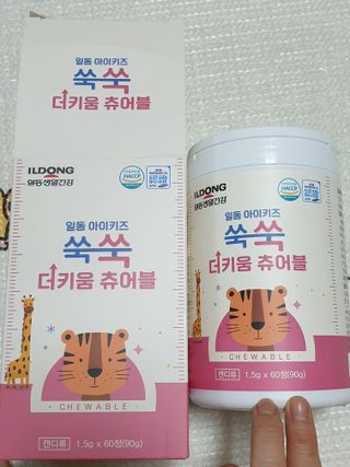 일동아이키즈쑥쑥 일동 아이 키즈 쑥쑥 — 5점을 준 리뷰어가 2022년 10월 올린 사용 사진
