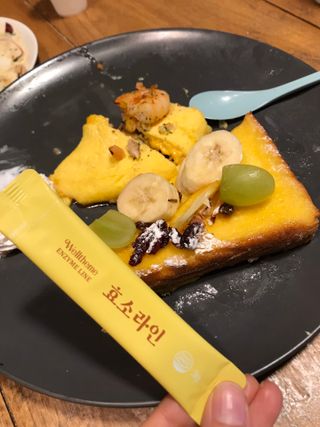 목 넘김이 편한 곡물발효효소 웰테므 효소라인 — 5점을 준 리뷰어가 2023년 2월 올린 사용 사진
