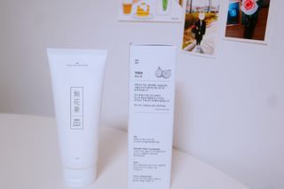 [베러오리진] 무화과 크리미 딥 폼 클렌저/피부 노폐물 & 미세먼지 99 세정 인증 민감성 피부 무자극 인증 — 5점을 준 리뷰어가 2021년 12월 올린 사용 사진