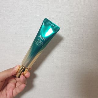 [NEW 탄력유턴 아이크림] AHC 유스 래스팅 리얼 아이크림 포 페이스 — 5점을 준 리뷰어가 2021년 2월 올린 사용 사진