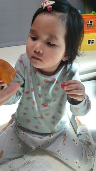 [팔도] 잔망루피젤리 믹스베리맛 42g 8개 — 5점을 준 리뷰어가 2022년 3월 올린 사용 사진