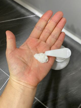 멈칫(MUMCHIT) 멈칫 단백질 퀵트리트먼트 — 5점을 준 리뷰어가 2022년 1월 올린 사용 사진