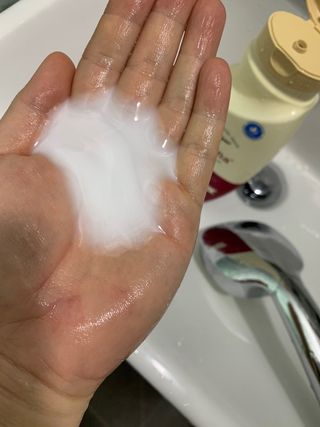 (구패키지)카프리나 프레쉬 산양밀크 어메이징 바디워시 500ml(오리지널향) — 5점을 준 리뷰어가 2023년 2월 올린 사용 사진