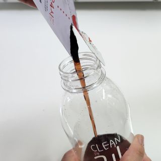 클린24시간 1BOX(5포) + 전용보틀(500ml) — 5점을 준 리뷰어가 2022년 8월 올린 사용 사진