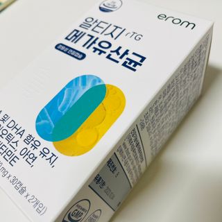 [이롬] 알티지 메가유산균 1 개월분 (490mgx30캡슐x2개입) — 5점을 준 리뷰어가 2022년 6월 올린 사용 사진