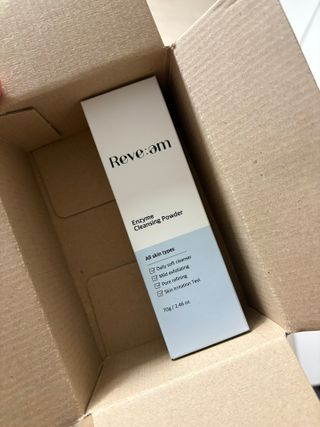 나우 [리브엠] 화해 1등 클렌징 파우더! 모공&피지 말끔순삭 — 4.5점을 준 리뷰어가 2024년 12월 올린 사용 사진