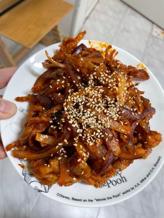 불타 호랑이 닭발 250g — 4점을 준 리뷰어가 2021년 7월 올린 사용 사진