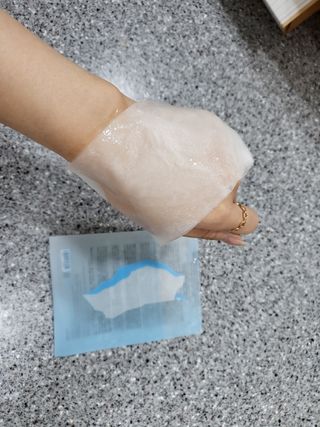 에이스노 레스큐 부스트 하이드레이션 시트마스크 — 4점을 준 리뷰어가 2021년 10월 올린 사용 사진