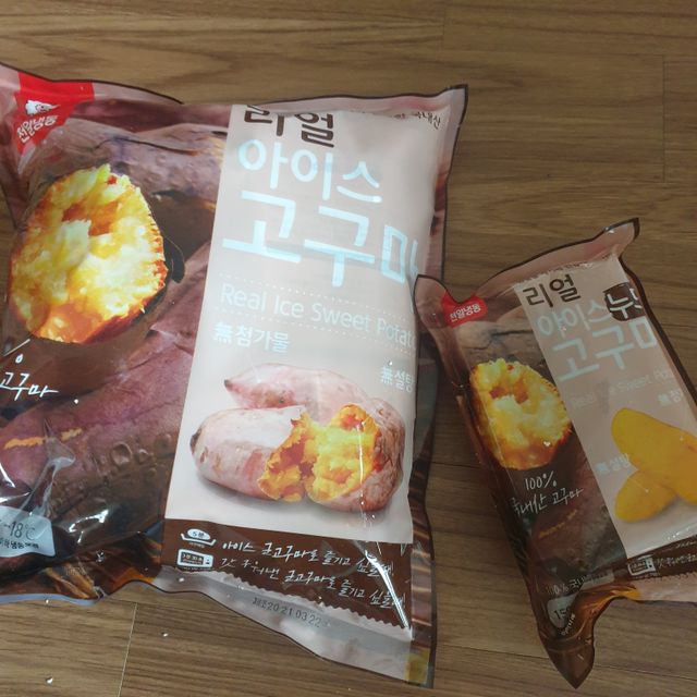 천일냉동 리얼 아이스 고구마 리뷰 사진