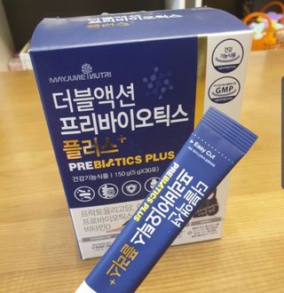 메이준뉴트리 더블액션 프리바이오틱스 플러스+ — 4.5점을 준 리뷰어가 2021년 4월 올린 사용 사진