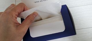 [올가드] 이염방지 세탁시트(100매입) 1BOX — 5점을 준 리뷰어가 2023년 2월 올린 사용 사진