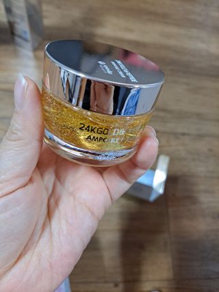 아이앤립 / EYENLIP 아이앤립 24K 골드 N 펩타이드 앰플 크림 — 5점을 준 리뷰어가 2021년 3월 올린 사용 사진