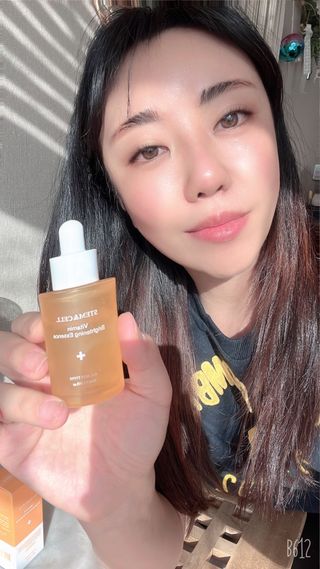 체르엠 스템앤셀 비타민 브라이트닝 에센스 30ml 1개 — 5점을 준 리뷰어가 2022년 3월 올린 사용 사진