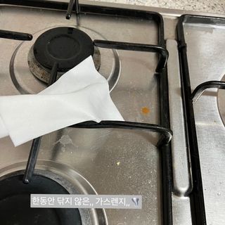 햅스 세균없는 주방 대형 2팩, HAPS sanitizer wipe — 5점을 준 리뷰어가 2022년 2월 올린 사용 사진