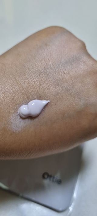 [오띠] SET_더마 컨트롤 선 크림( SPF50+ PA++++) & 100 마스크팩 x  4매 (수분/탄력/광채/장벽) — 4점을 준 리뷰어가 2022년 7월 올린 사용 사진