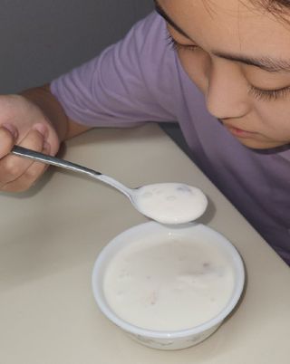 *구매평_[덴마크] 진하고 더 고소한 무가당 플레인 요거트 1.8L — 5점을 준 리뷰어가 2025년 9월 올린 사용 사진